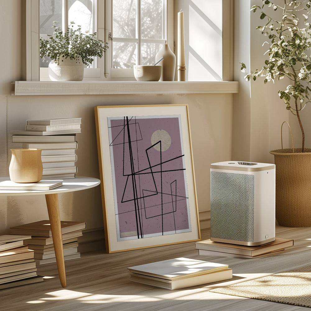 Angular Lines no 13 Poster